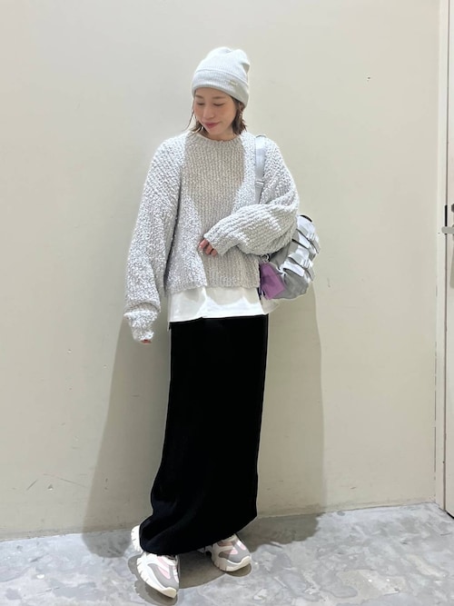 にこにこ ライトダンボールZIPプルオーバー（スウェット）｜niko and