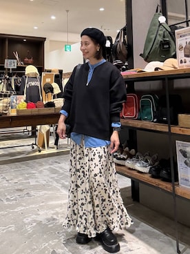 「アイテム（ドレスシューズ）」を使った、RENAさん（レディース・153cm・40代）の秋コーディネート