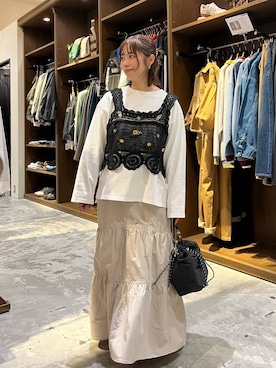 「カラーマイスター_nikoand...」｜RENAさん（レディース・153cm）の春コーディネート