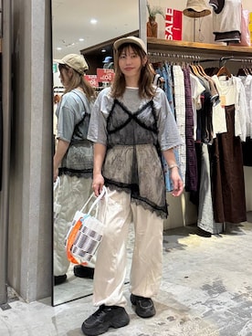 RENAさん(レディース・153cm)の夏コーディネート