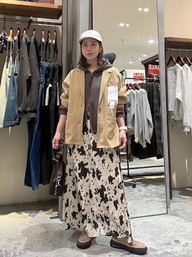 RENAさん（レディース・153cm）の冬コーディネート