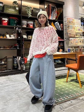 RENAさん（レディース・153cm）の冬コーディネート