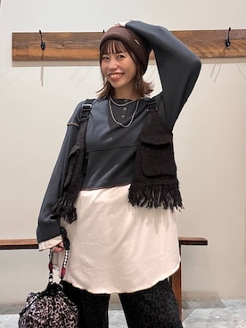 RENAさん（レディース・153cm）の秋コーディネート