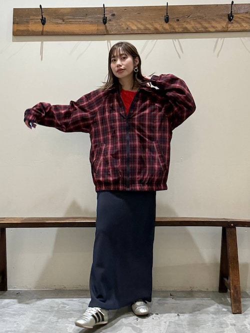 niko and... ブロッキングシャカブルゾン niko and（ニコアンド）の「ブロッキングシャカブルゾン（ブルゾン