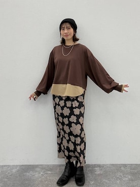 RENAさん(レディース・153cm)の秋コーディネート
