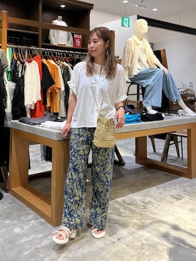 RENAさん（レディース・153cm）の夏コーディネート