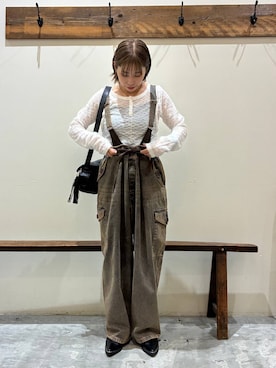 「アイテム（その他シューズ）」を使った、RENAさん（レディース・153cm・40代）の夏コーディネート