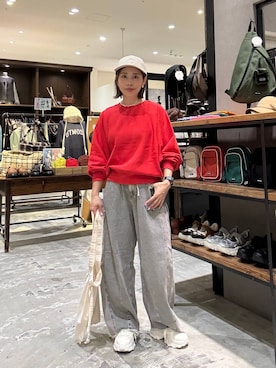 「アイテム（チョーカー）」を使った、RENAさん（レディース・153cm・40代）の秋コーディネート