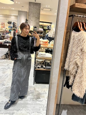 「アイテム（その他トップス）」を使った、RENAさん（レディース・153cm・30代）の秋コーディネート