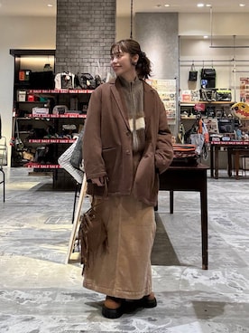 RENAさん（レディース・153cm）の冬コーディネート