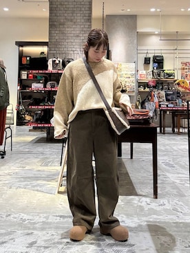 RENAさん（レディース・153cm）の冬コーディネート