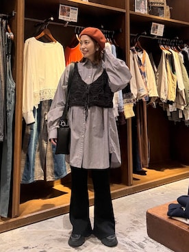 RENAさん(レディース・153cm)の秋コーディネート