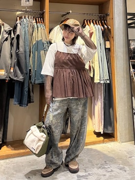 「niko and...（ニコアンド）のアイテム（その他シューズ）」を使った、RENAさん（レディース・153cm）の秋コーディネート