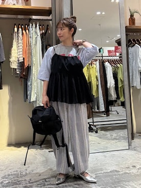 RENAさん(レディース・153cm)の夏コーディネート