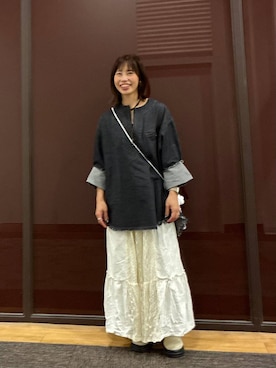 RENAさん（レディース・153cm）の夏コーディネート