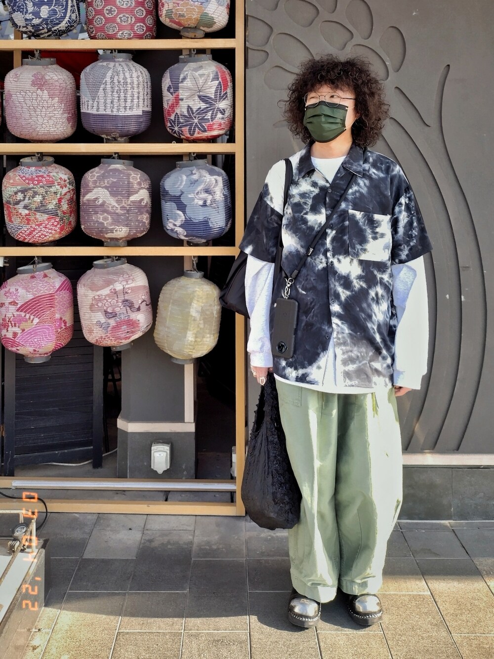 「mykita、STORE 132、alstyle、NEEDLES、TROENTORP、BUNZABURO、ootd、spring、今日のコーデ、今日の服、春コーデ、春」｜「MYKITAのアイテム（メガネ、ブラック系）」を使った、Paak Chanさん（メンズ・172cm）の春コーディネートの1枚目の写真