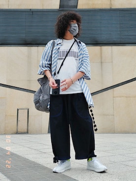 「MERELY MADE」｜Paak Chanさん（メンズ・172cm）の春コーディネート