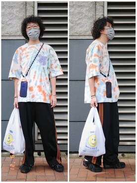 「OPEN EDITIONS（オープンエディションズ）のアイテム」を使った、Paak Chanさん（メンズ・172cm）の秋コーディネート