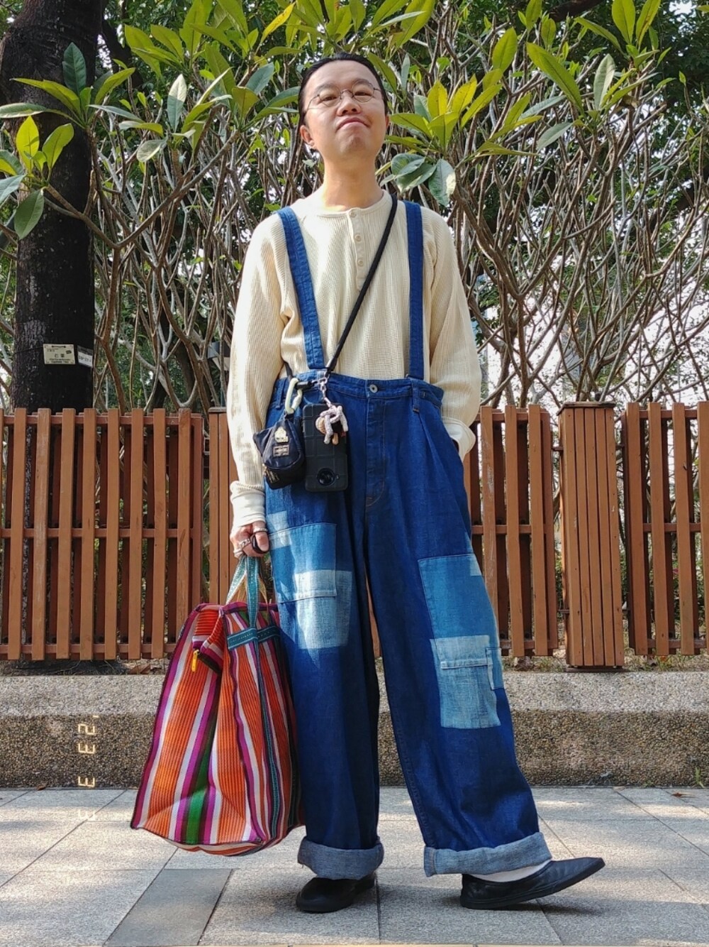 Yohji Yamamoto POUR HOMMEのサロペット/オーバーオールを使った