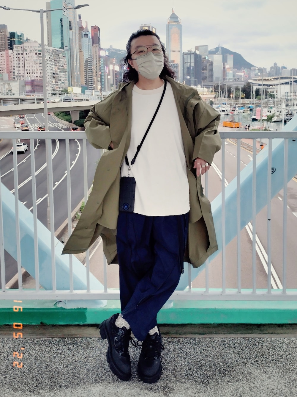 MUJI Laboのモッズコートを使った人気ファッション