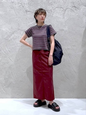 K.さん（レディース・158cm）の夏コーディネート