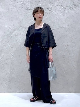 K.さん(レディース・158cm)の夏コーディネート