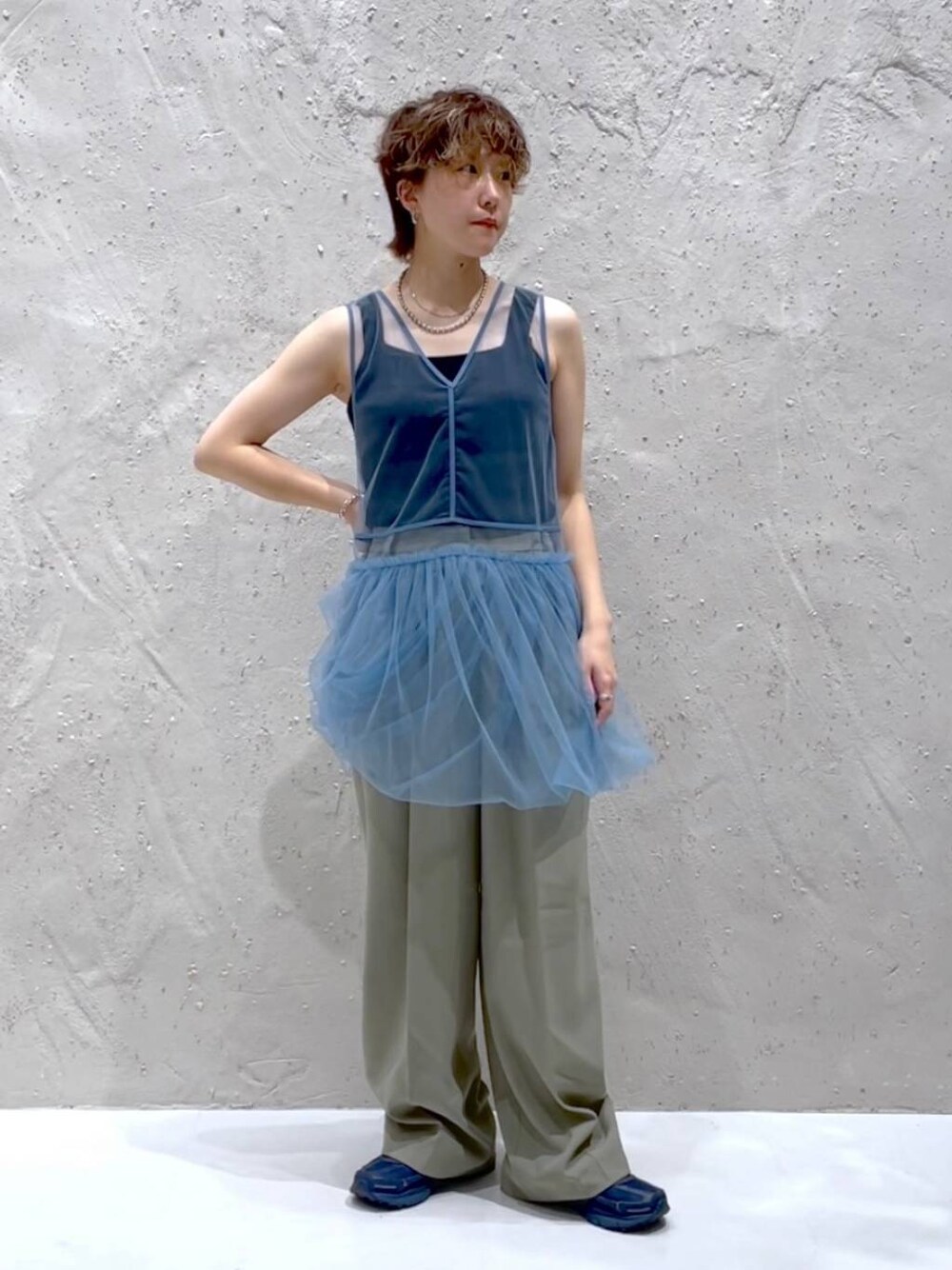 K.(LOWRYS FARM イオンモール大高)|yuwのスラックスを使ったコーディネート - WEAR