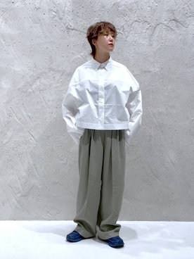 K.さん（レディース・158cm）の夏コーディネート