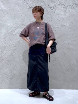 K.さん(レディース・158cm)の夏コーディネート