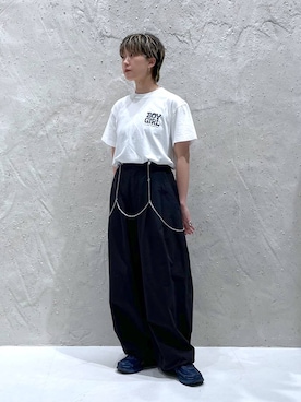 K.さん（レディース・158cm）の夏コーディネート