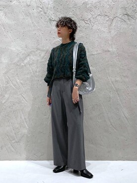 K.さん（レディース・158cm）の秋コーディネート