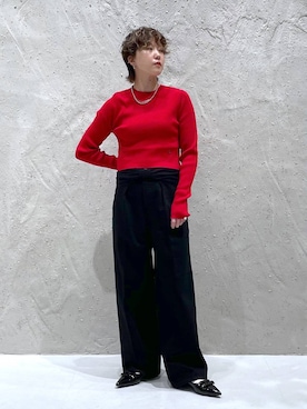 K.さん（レディース・158cm）の秋コーディネート