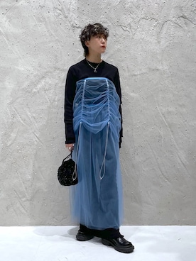 K.さん（レディース・158cm）の秋コーディネート