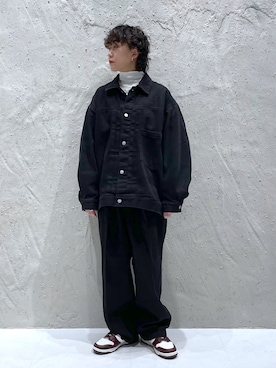 K.さん（レディース・158cm）の冬コーディネート