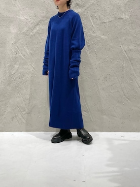 「Firsthand（ファーストハンド）のアイテム（ブーツ）」を使った、K.さん（レディース・158cm）の秋コーディネート