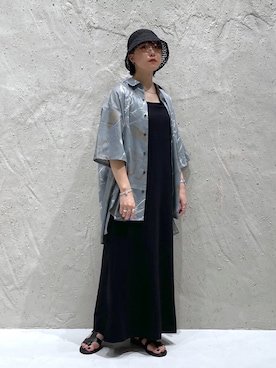 K.さん(レディース・158cm)の夏コーディネート