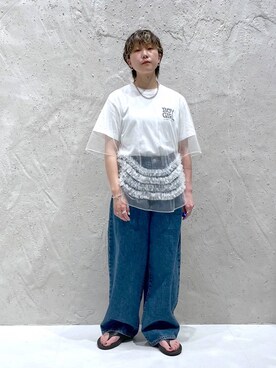 K.さん（レディース・158cm）の夏コーディネート