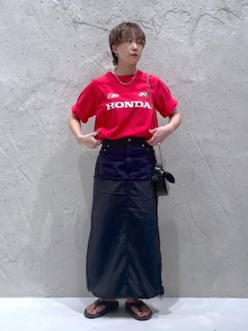 K.さん(レディース・158cm)の夏コーディネート