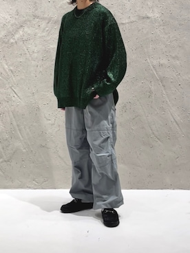 「MANEBU（マネブ）のアイテム」を使った、K.さん（レディース・158cm）の秋コーディネート