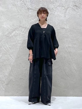 K.さん（レディース・158cm）の秋コーディネート