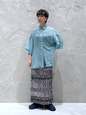 K.さん（レディース・158cm）の夏コーディネート