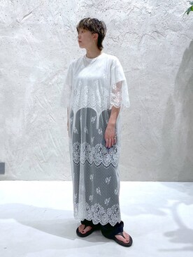 K.さん（レディース・158cm）の夏コーディネート