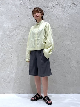 K.さん（レディース・158cm）の夏コーディネート