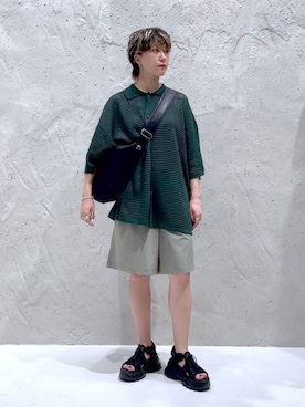 K.さん（レディース・158cm）の夏コーディネート