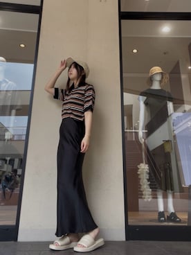 chinoさん（レディース・155cm）の夏コーディネート