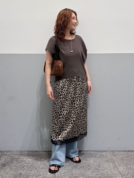 「LE VERNIS（ル・ベルニ）のアイテム」を使った、ainaさん（レディース・152cm）の夏コーディネート