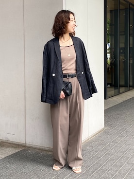 「LE TALON（ルタロン）のアイテム」を使った、kuraさん（レディース・164cm）の春コーディネート