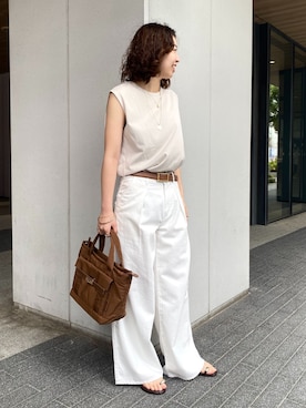 「LE TALON（ルタロン）のアイテム」を使った、kuraさん（レディース・164cm）の春コーディネート