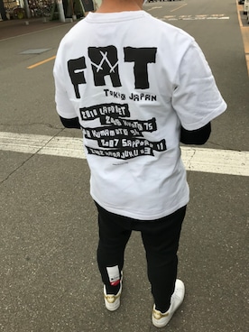 「FAT（エフエイティー）のアイテム」を使った、mippy0707さん（メンズ・169cm）の冬コーディネート