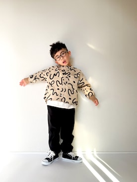ouououchanさん（キッズ・110cm）の冬コーディネート